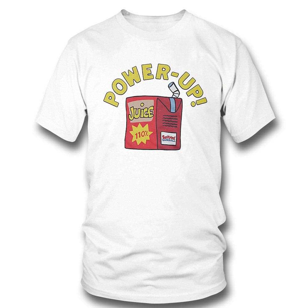 Backyard Baseball Power Up Shirt Backyard Baseball Power Up Shirt