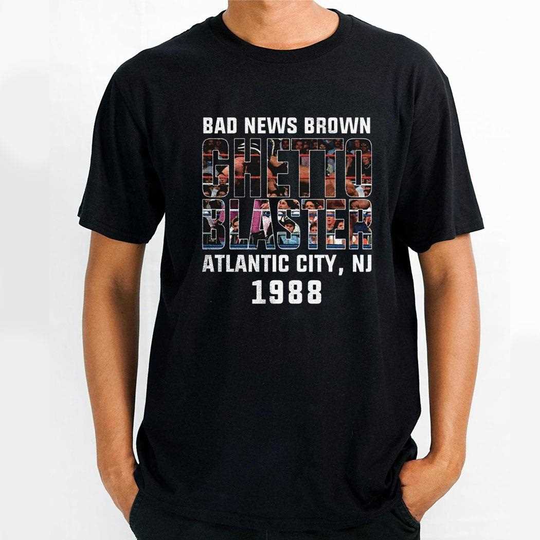 Bad News Brown Chetic Blaster 1988 Shirt