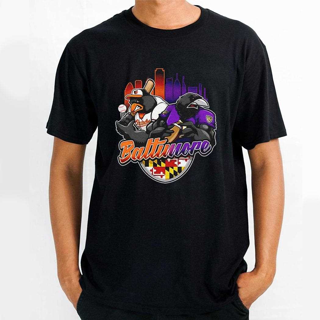 Baltimore Sports Team Mascot Shirt