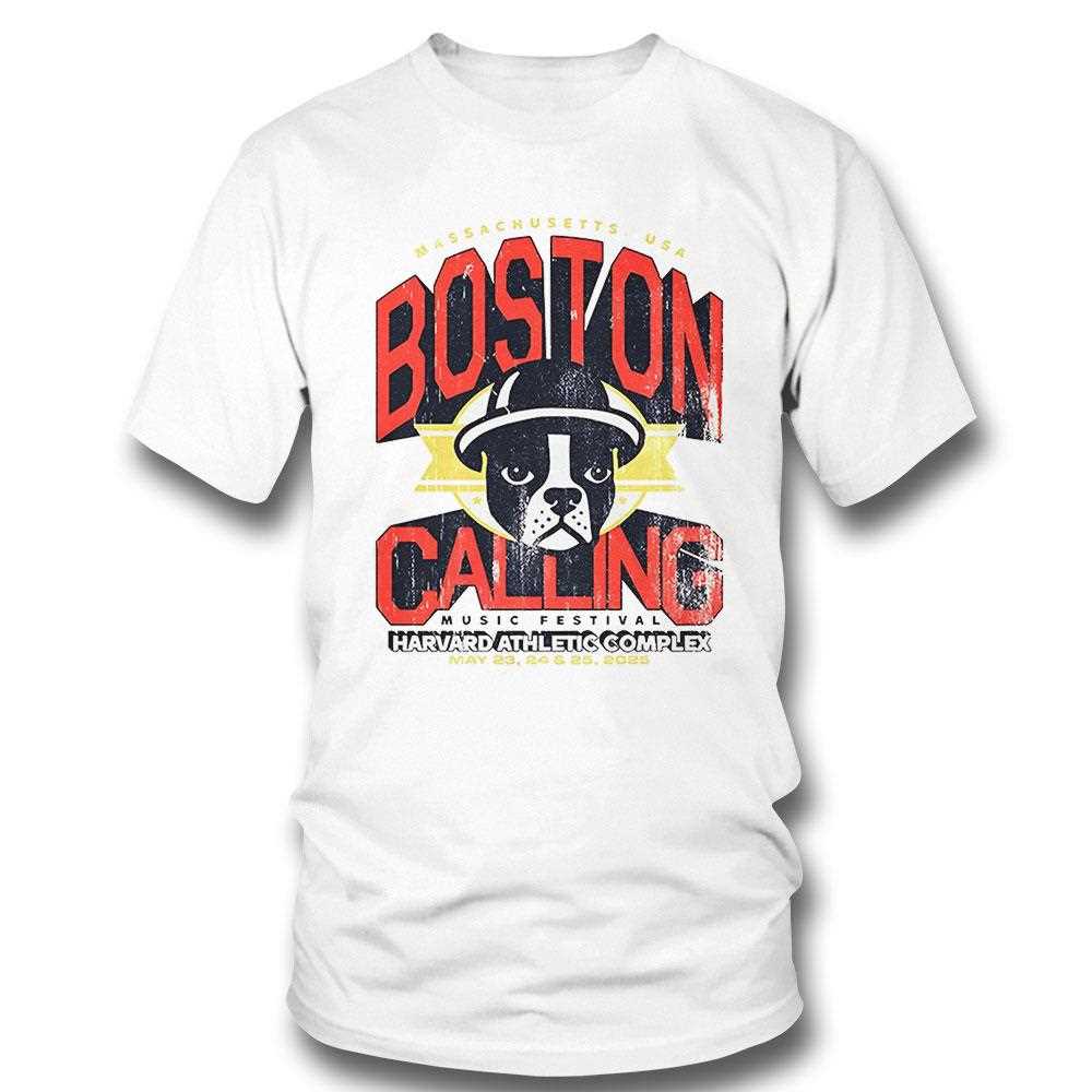 Boston Calling Music Festival Harvard Athletic Complex 2025 Shirt