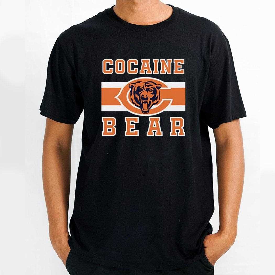 Cocaine Bear Shirt Chicago Bears Shirt