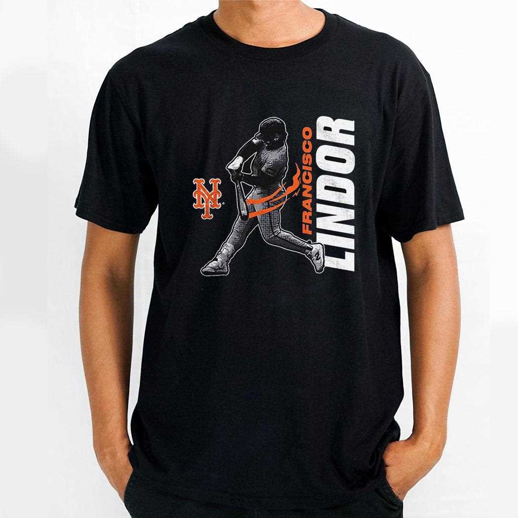 Francisco Lindor New York Mets Player Graphic Shirt