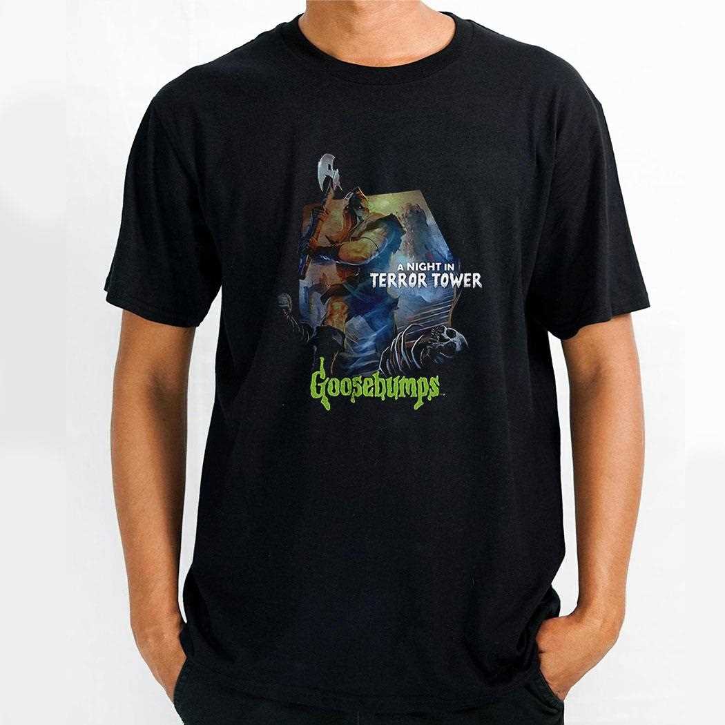 Goosebumps A Night In Terror Tower Shirt