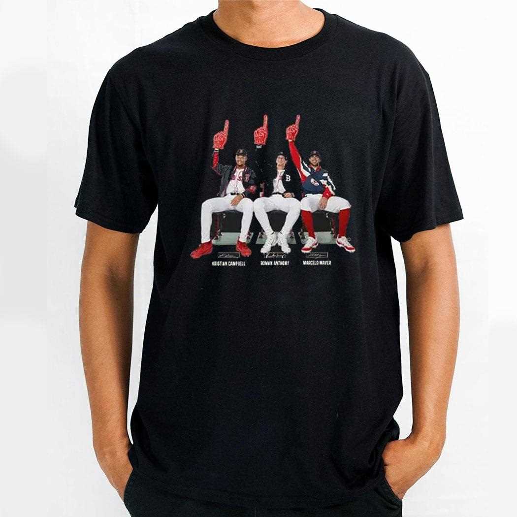 Kristian Campbell Roman Anthony Marcelo Mayer Shirt