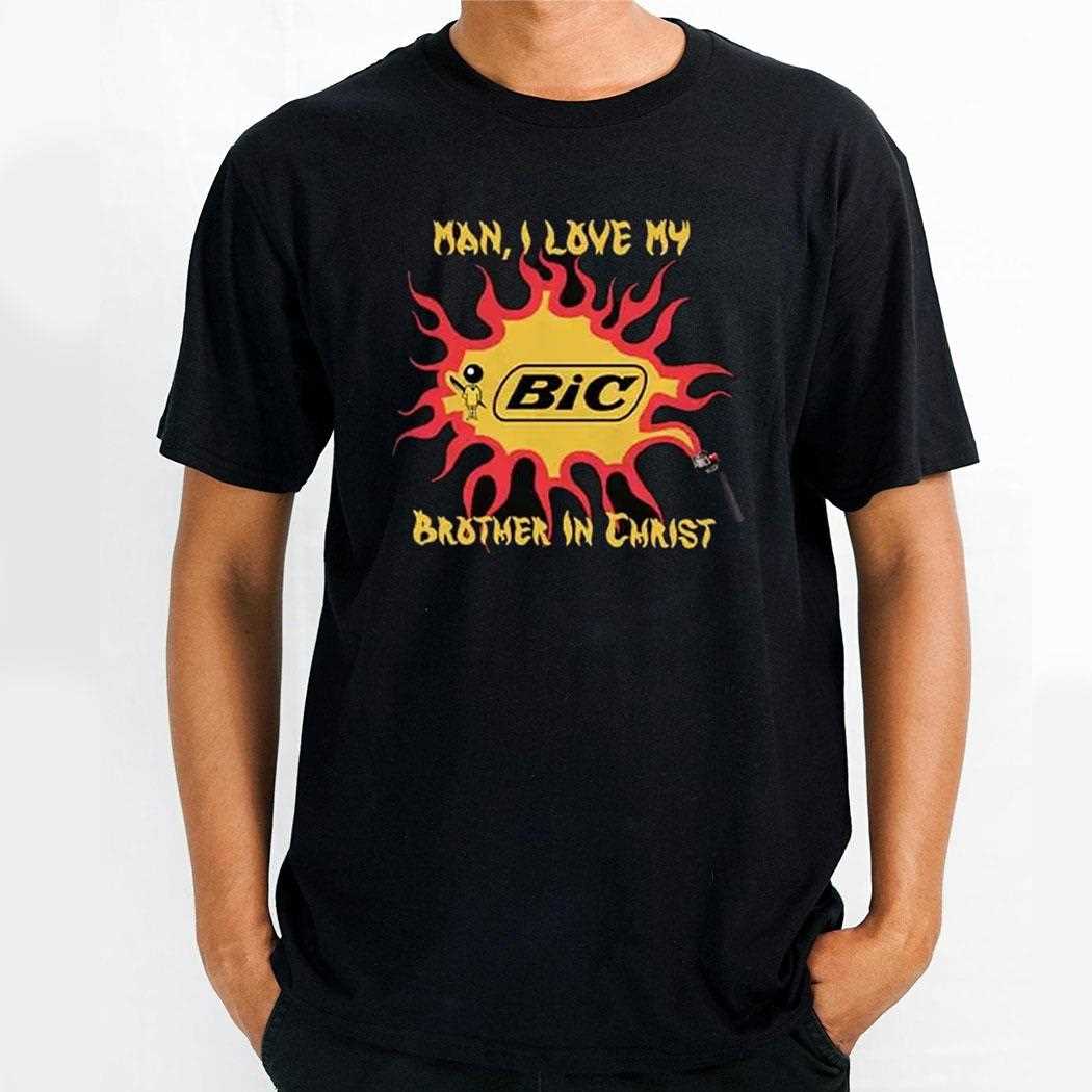 Man I Love My Big Brother In Christ Shirt