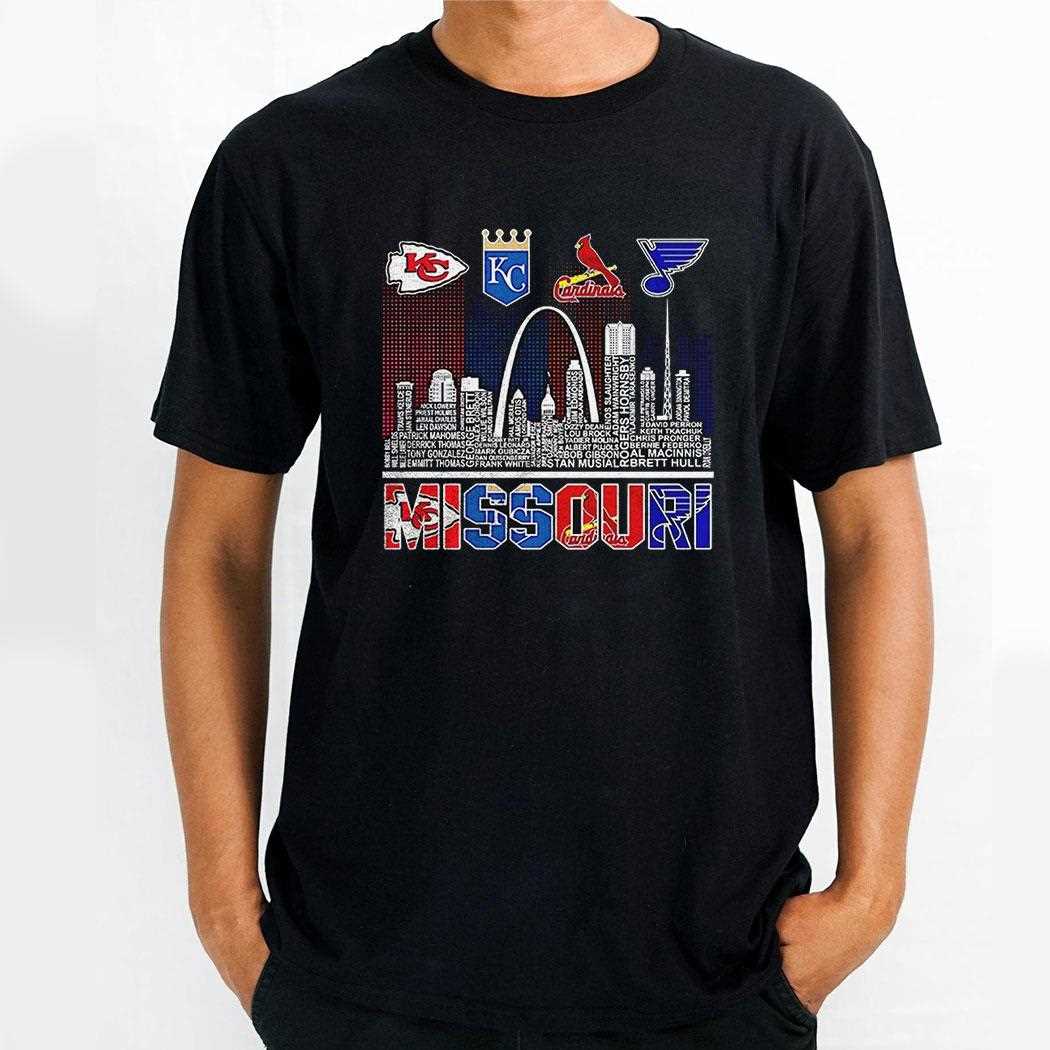 Missouri Skyline City Sports Team Logo Shirt
