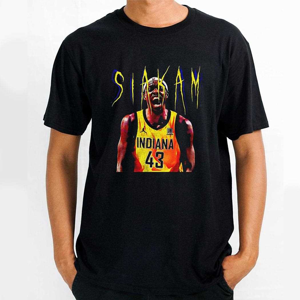 Pascal Siakam Indiana Pacers Screams Shirt