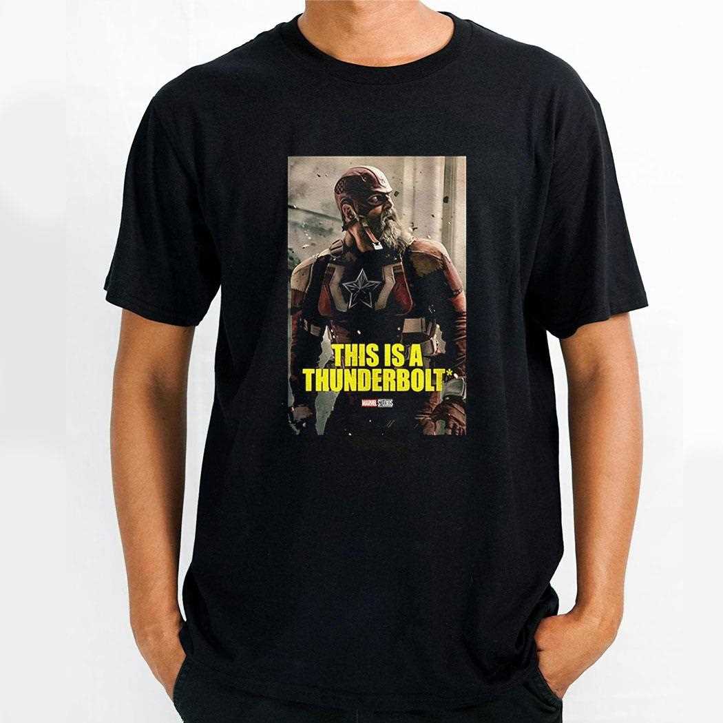 Red Guardian This Is A Thunderbolt Shirt