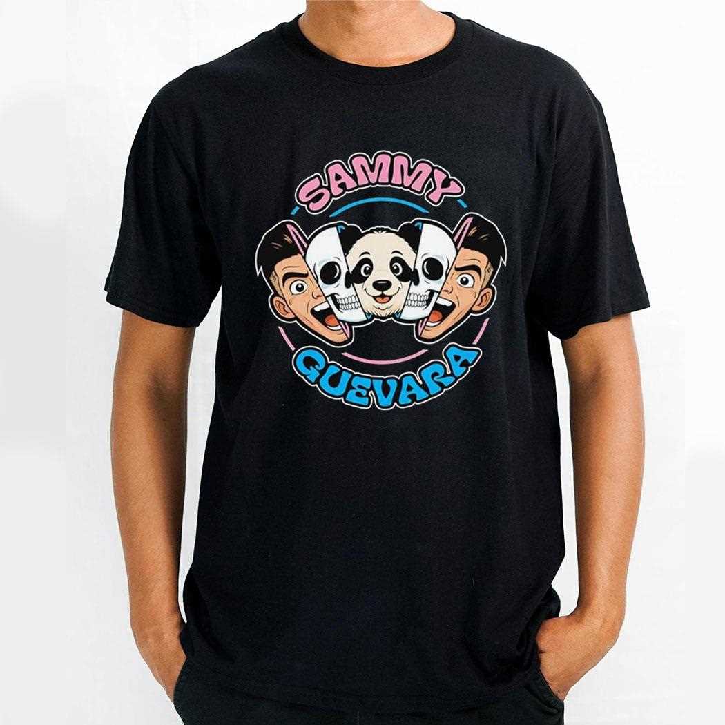 Sammy Guevara All Elite Wrestling Panda And Skull In The Face Shirt Sammy Guevara All Elite Wrestling Panda And Skull In The Face Shirt