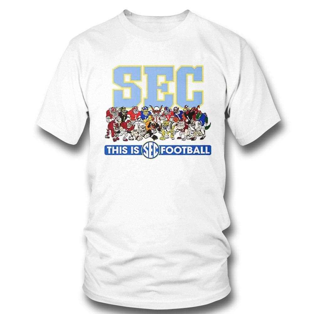 Sec Mascots This Is Football Shirt