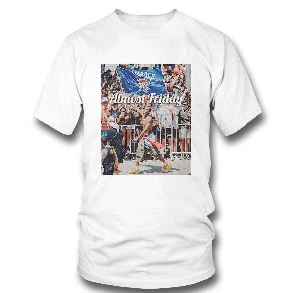 Shai Gilgeous-alexander Flag Almost Friday Shirt