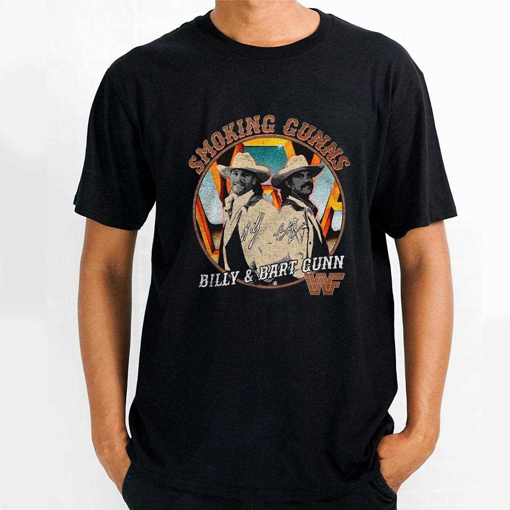 Smoking Gunns Billy And Bart Gunn Signatures Shirt Smoking Gunns Billy And Bart Gunn Signatures Shirt