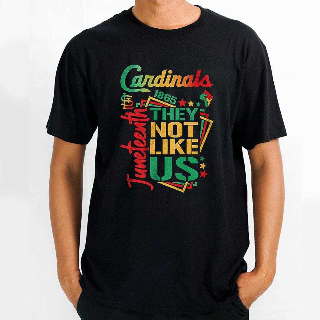 St Louis Cardinals They Not Like Us 1865 Shirt St Louis Cardinals They Not Like Us 1865 Shirt