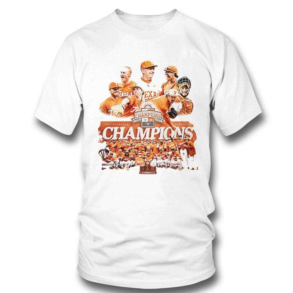 Texas Longhorns Baseball Southeastern Conference Champions 2025 Shirt Texas Longhorns Baseball Southeastern Conference Champions 2025 Shirt