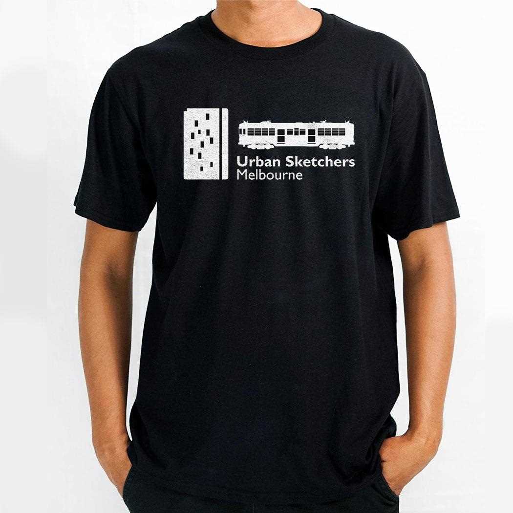 Urban Sketchers Melbourne Shirt