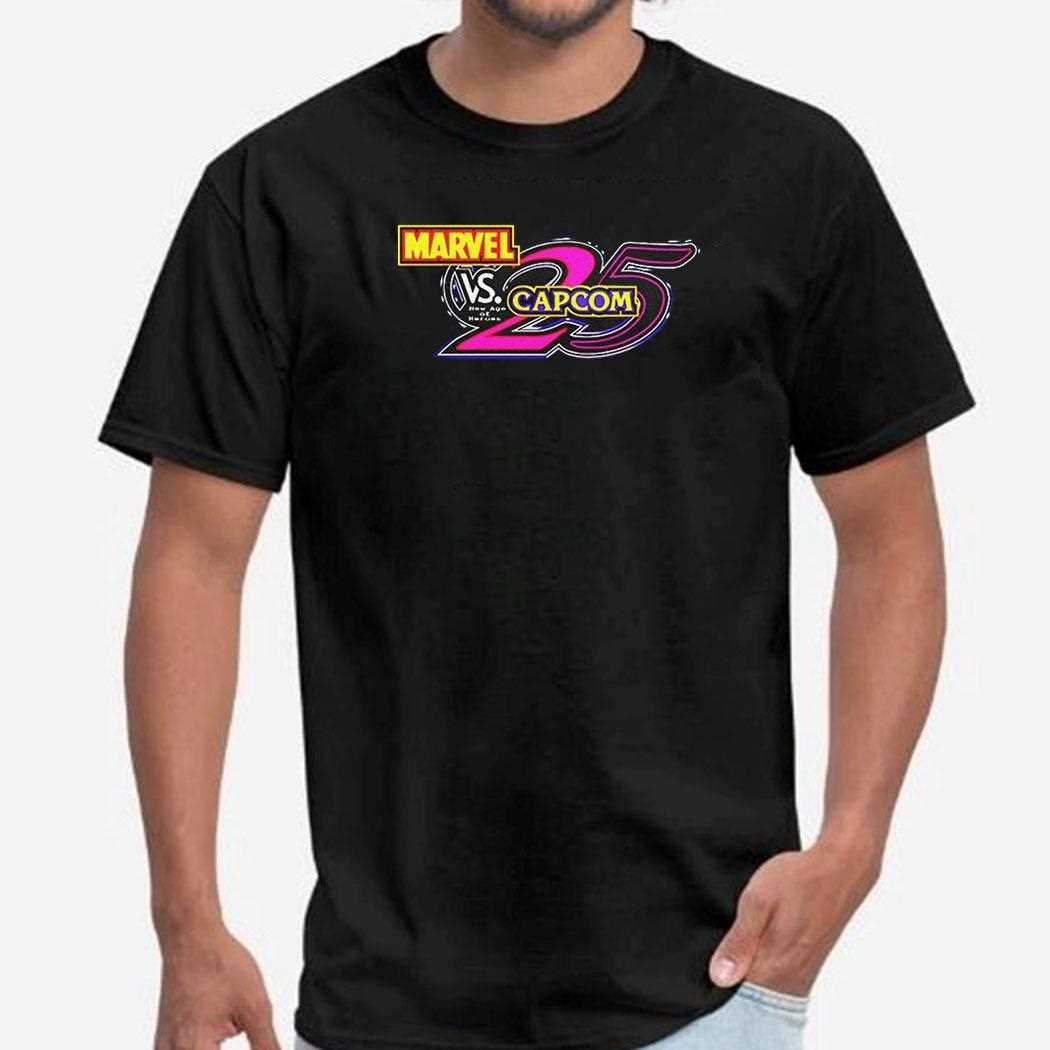 25th Anniversary Marvel Vs Capcom Shirt
