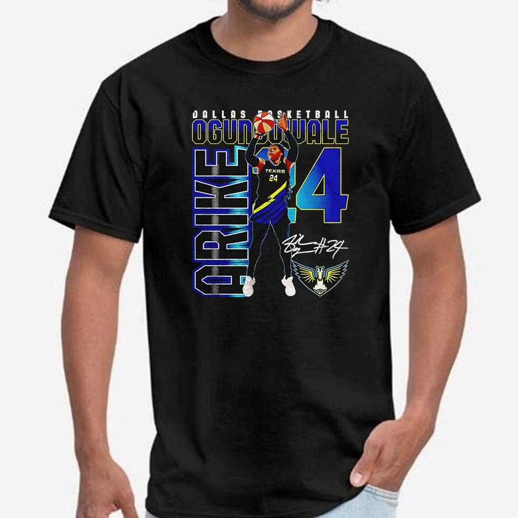 Arike Ogunbowale Dallas Wings Player Number Shirt