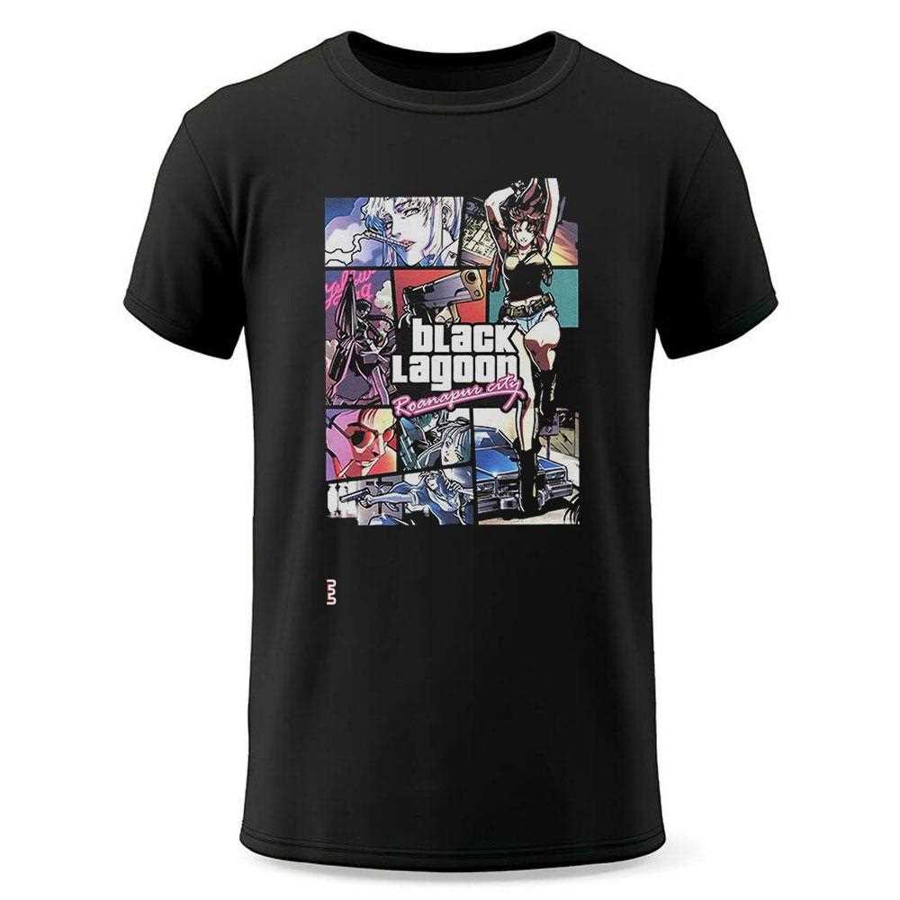Black Lagoon Roanapm City Shirt Black Lagoon Roanapm City Shirt