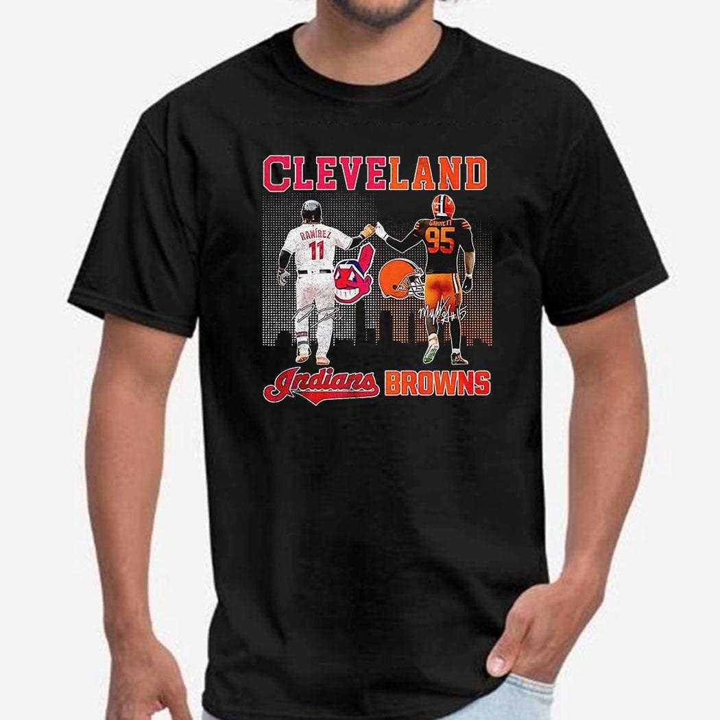 Cleveland Indians Guardians Cleveland Browns Proud Of The State Shirt