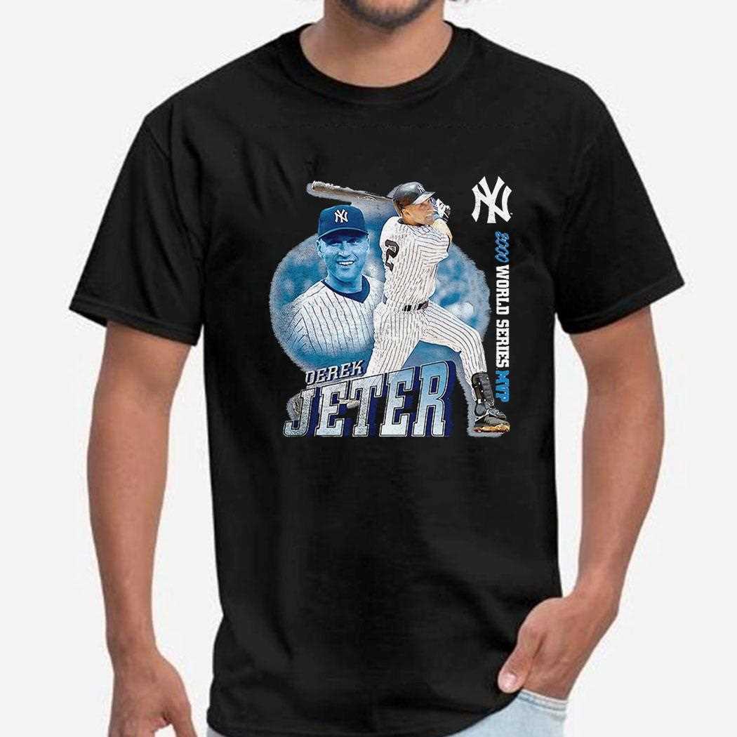 Derek Jeter New York Yankees 2000 Subway Series Mvp Shirt Hoodie