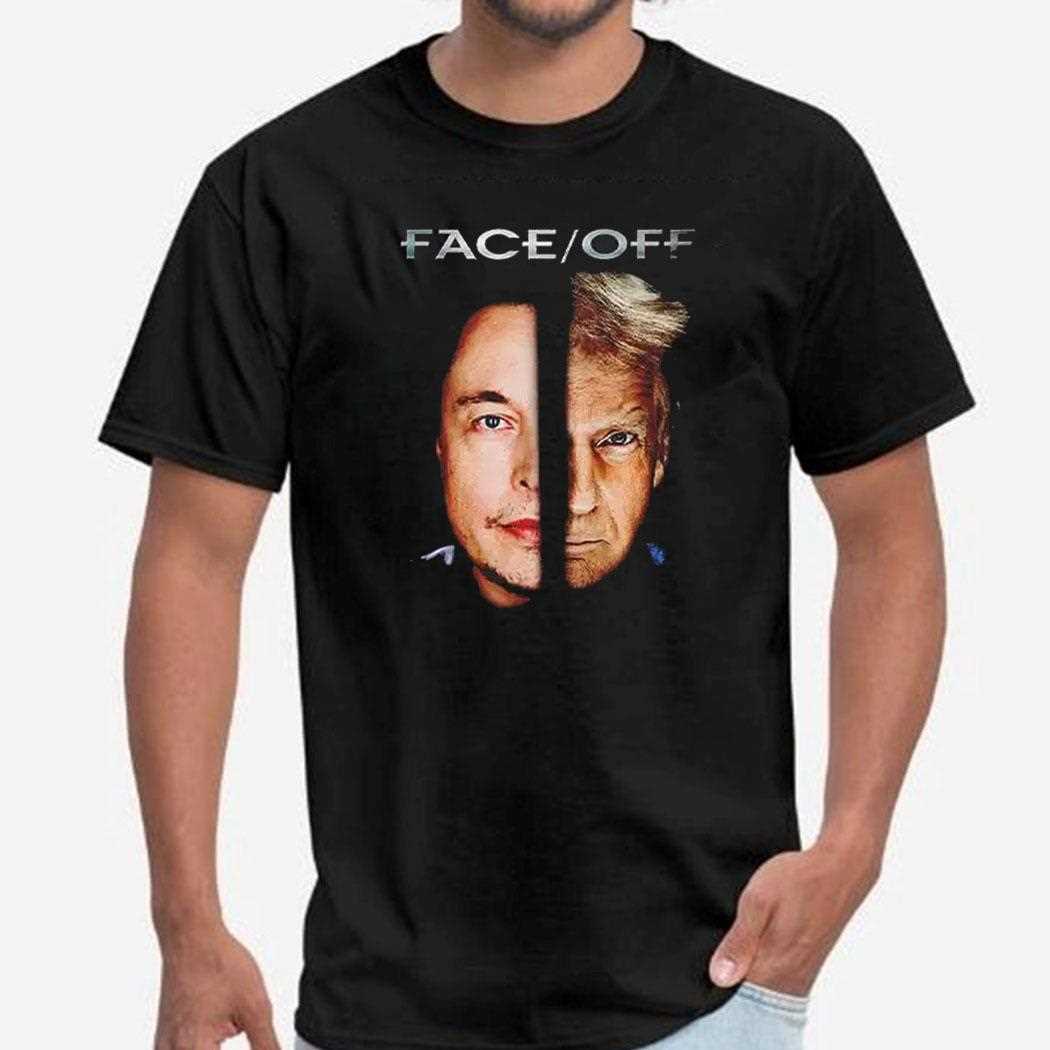 Elon Vs Trump Face Off Shirt