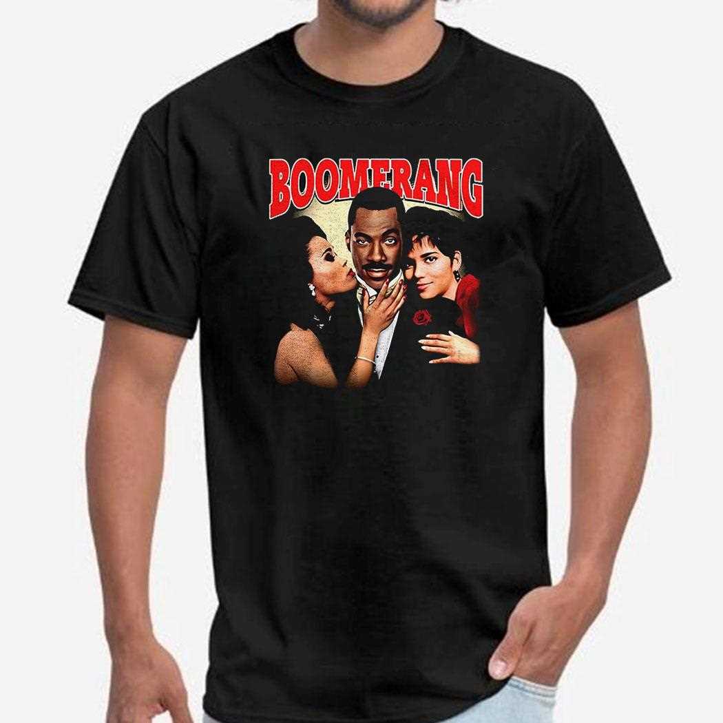 Jaleel White Wearing Boomerang Shirt
