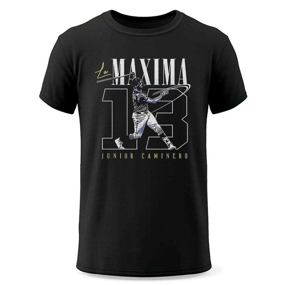 Junior Caminero Tampa Bay Ray La Maxima Shirt Junior Caminero Tampa Bay Ray La Maxima Shirt