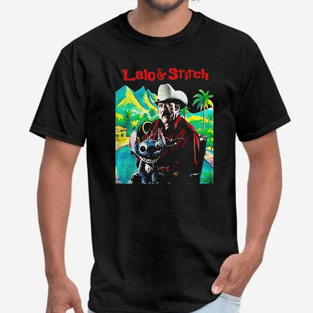 Lalo And Stitch Beach Holiday Cartoon Shirt