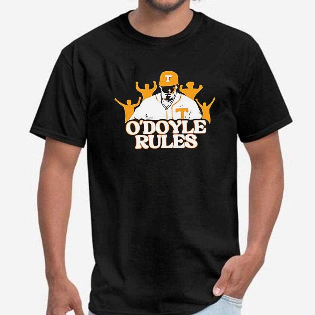 Liam Doyle Tennessee Volunteers Odoyle Rules Shirt
