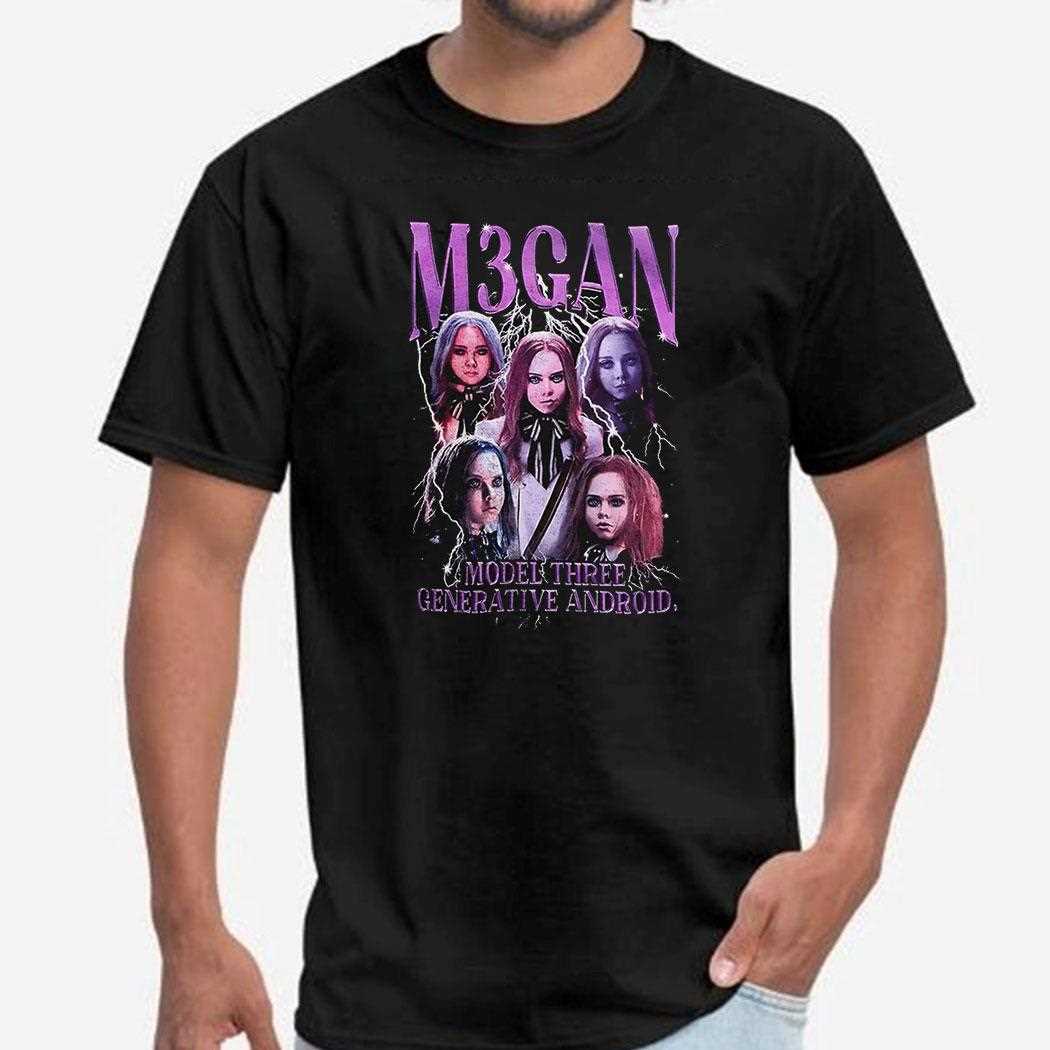 M3gan Model Three Generative Android Shirt
