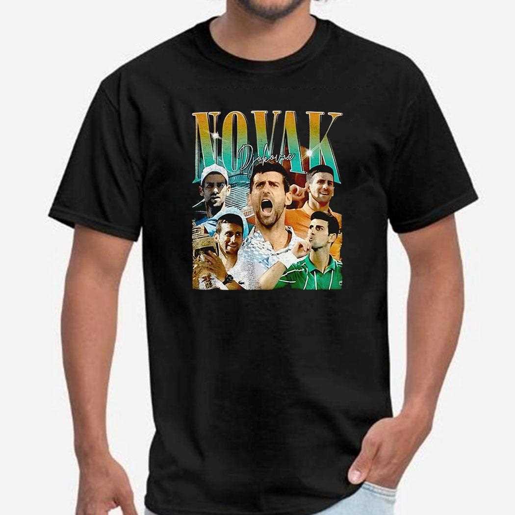Novak Djokovic Grand Slam Graphic Shirt