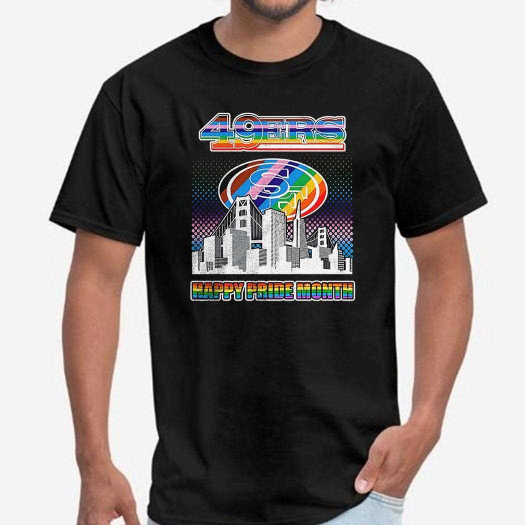 San Francisco 49ers Happy Pride Month Shirt