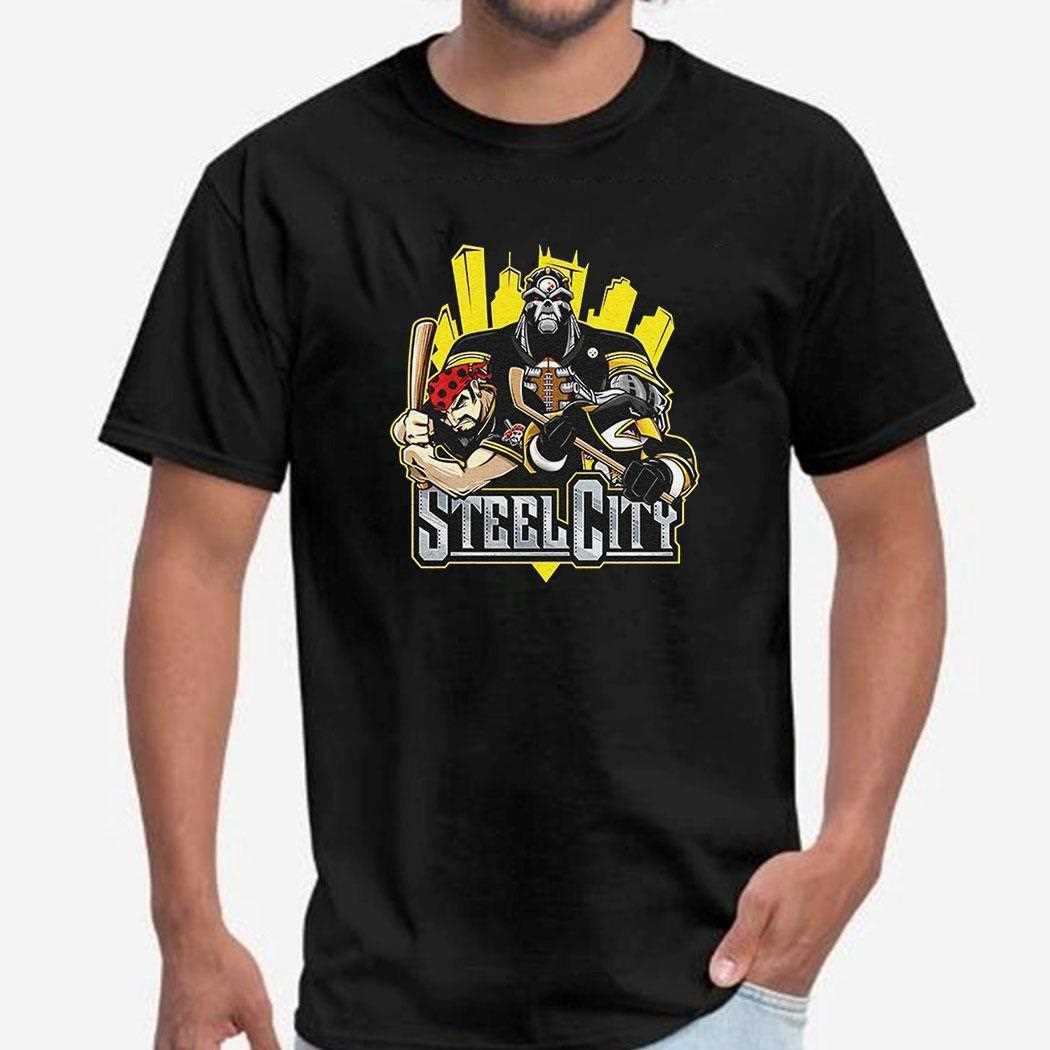 Steel City Sports Teams Mascot Shirt