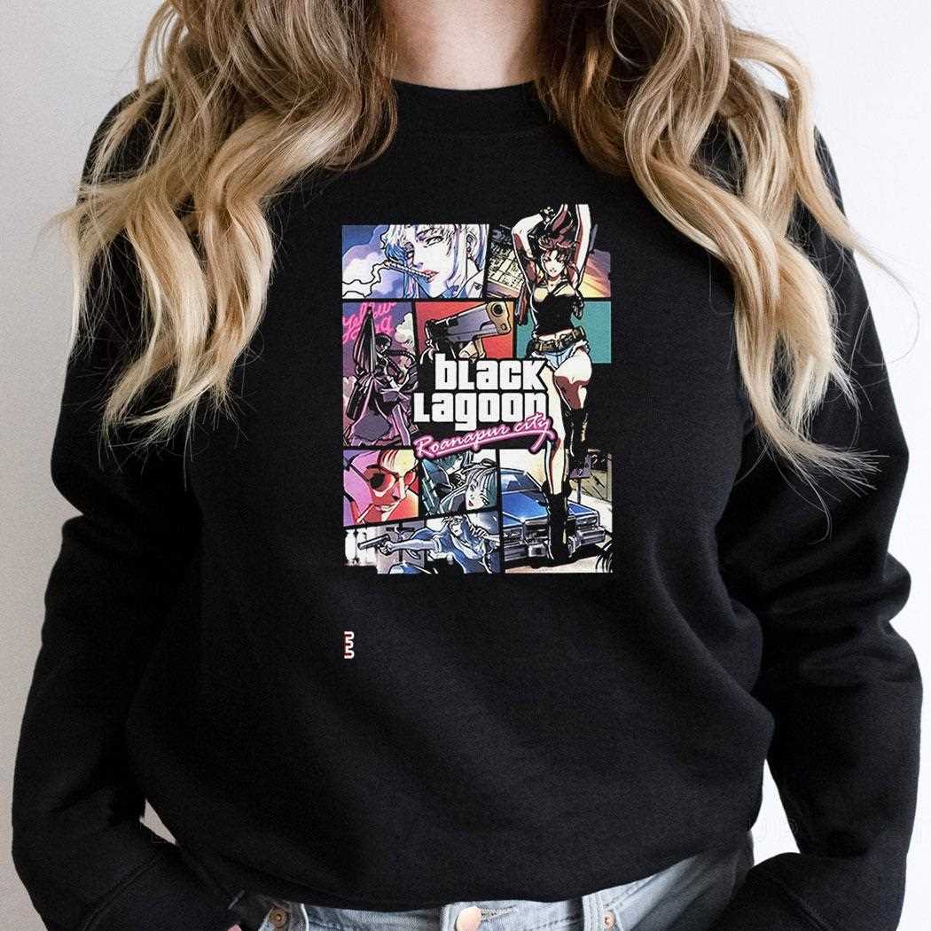 Black Lagoon Roanapm City Shirt Black Lagoon Roanapm City Shirt