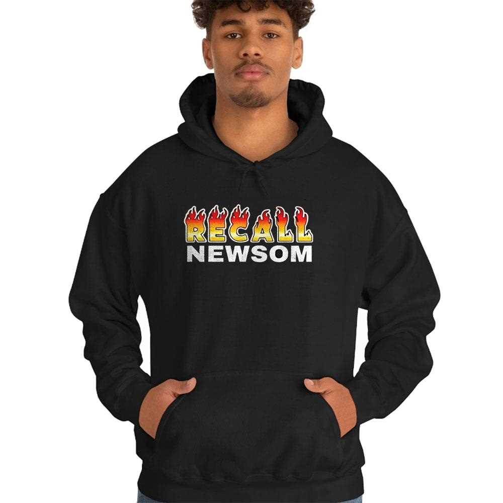 Recall Newsom Fire Shirt Hoodie Recall Newsom Fire Shirt Hoodie
