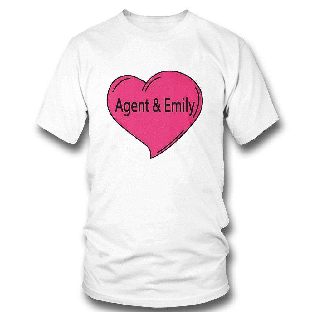 Agent And Emily In Heart Shirt Agent And Emily In Heart Shirt