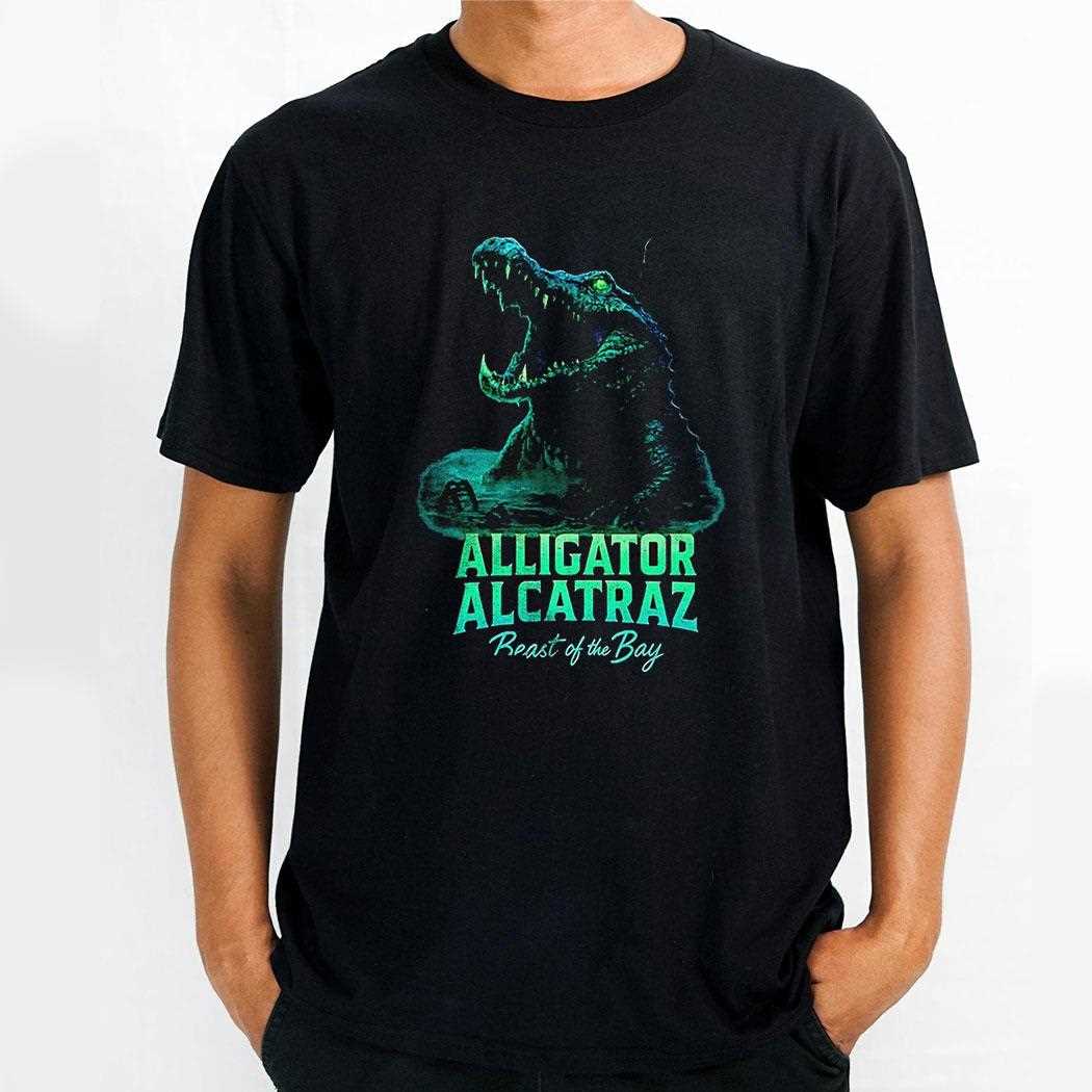 Alligator Alcatraz Beast Of The Bay Shirt