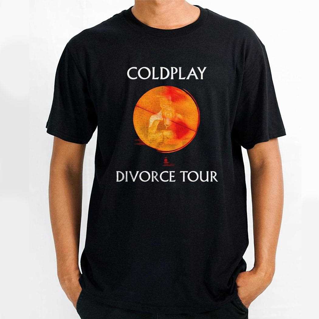 Andy Byron Coldpaly Divorce Tour Shirt