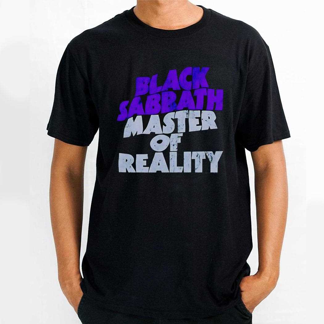 Black Sabbath Master Of Reality Shirt Black Sabbath Master Of Reality Shirt