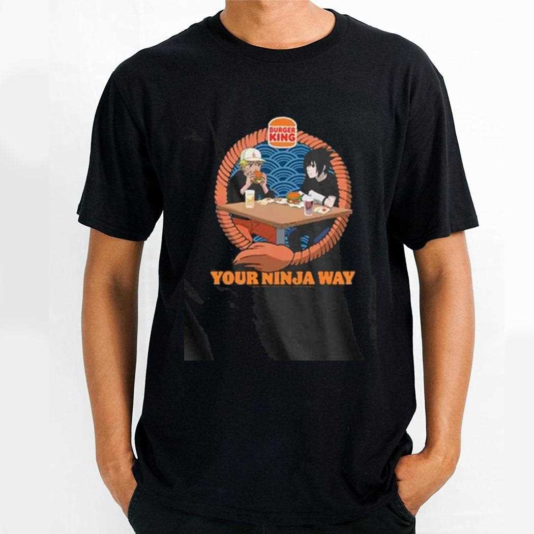 Burger King Naruto Shirt 2025