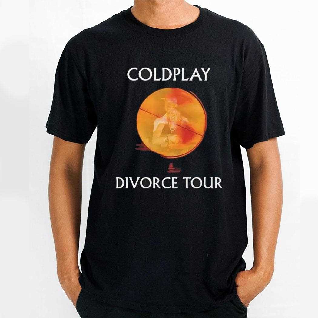 Coldplay Divorce Tour Andy Byron And Kristin Cabot Shirt