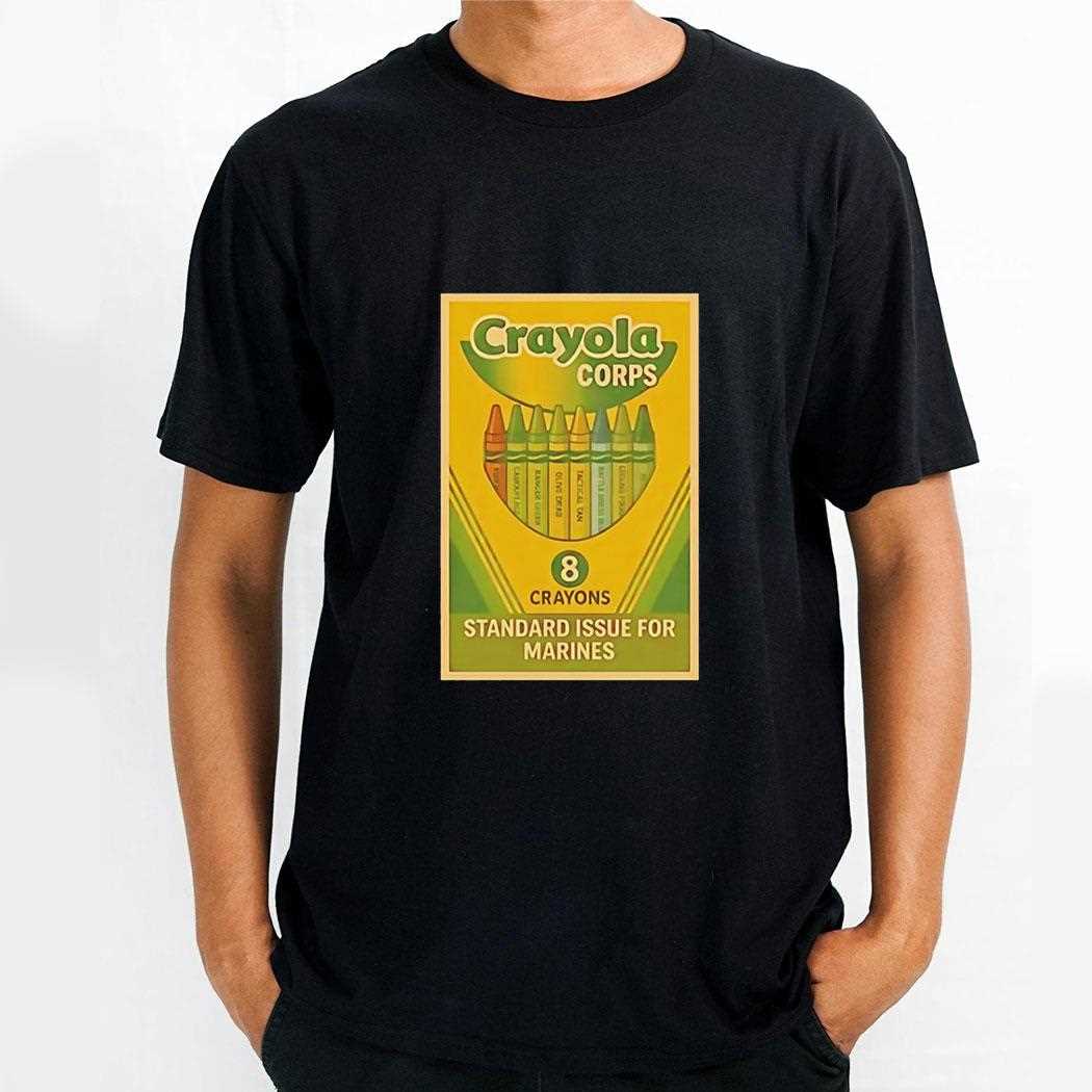 Crayola Corps Standard Issue For Marines Shirt