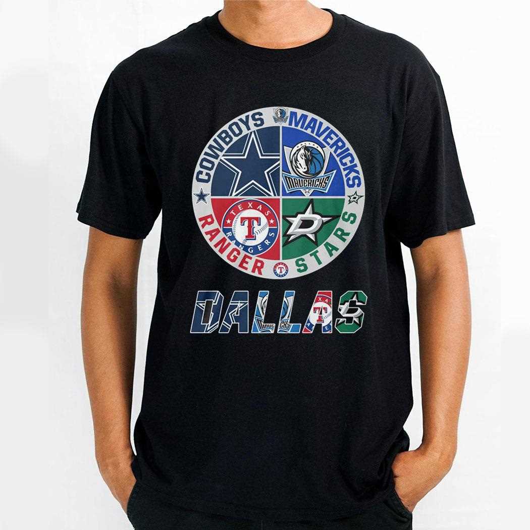 Dallas Cowboys Mavericks Ranger Stars Shirt Hoodie