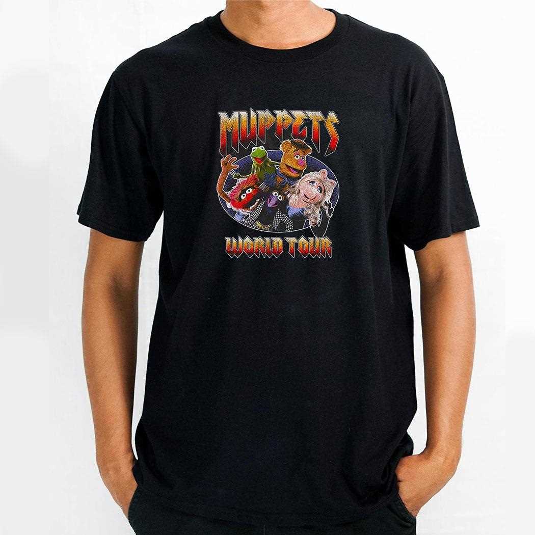 Disney The Muppets World Touring Shirt Disney The Muppets World Touring Shirt