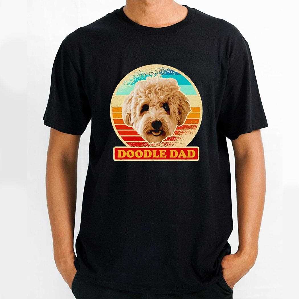 Doodle Dad Dog Vintage Shirt