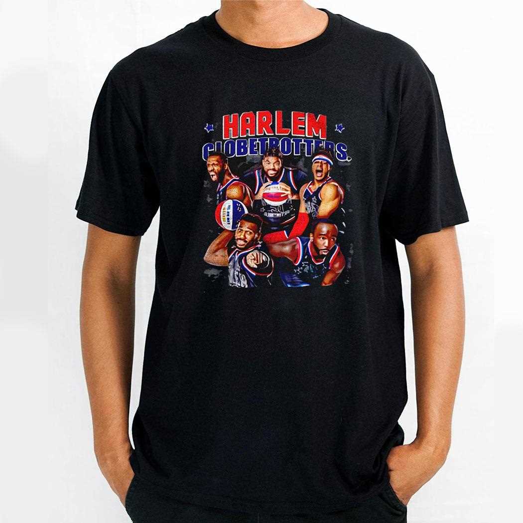 Harlem Globetrotters Basketball Team Photo Shirt