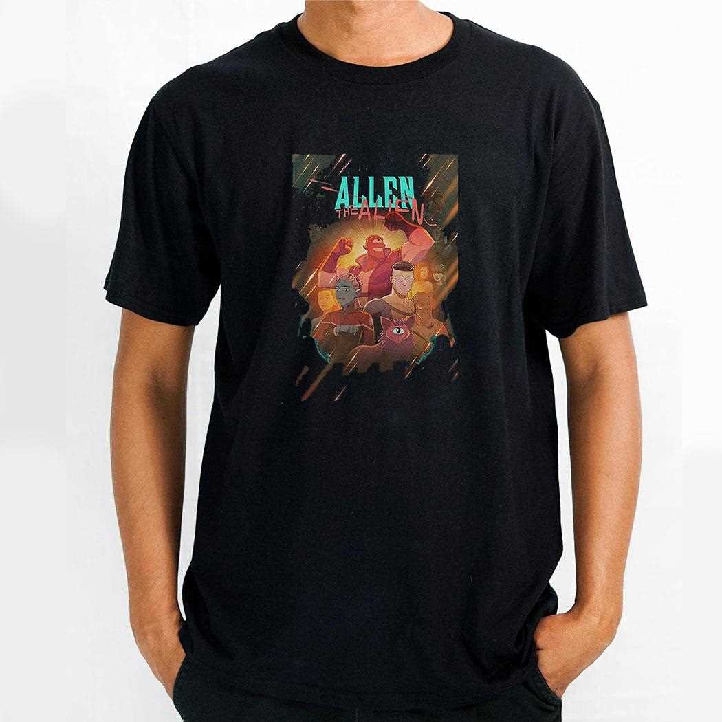 Invincible Alen The Alien Character Shirt