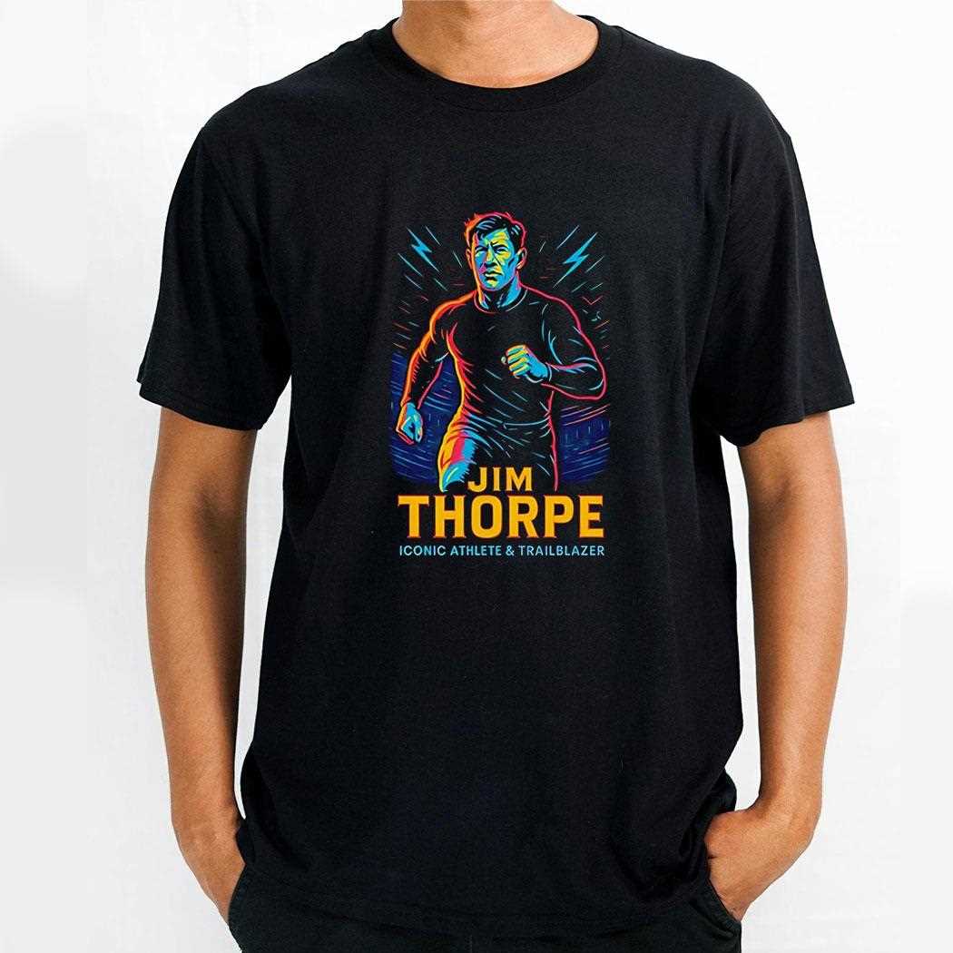 Jim Thorpe Epic Neon Pose Shirt