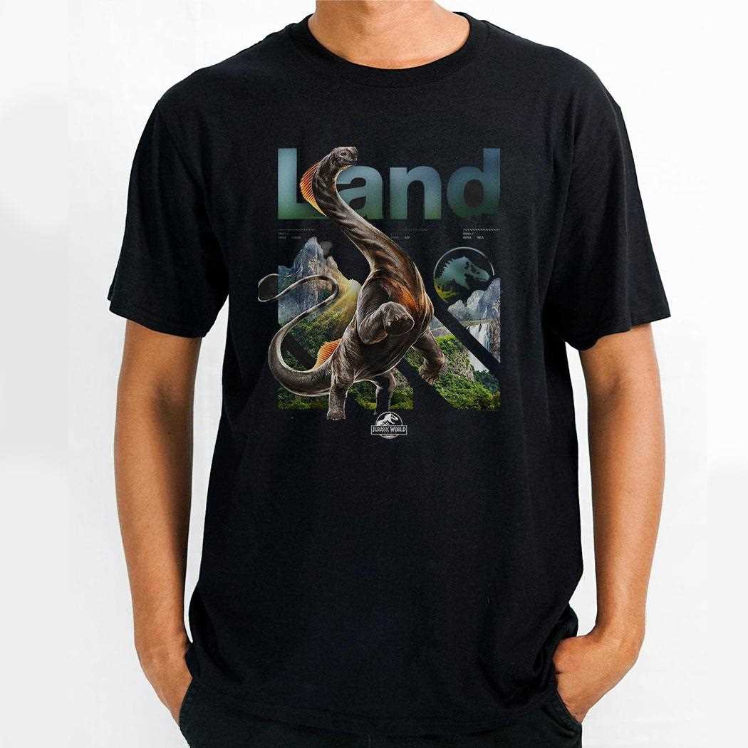 Jurassic World Rebirth Land Titanosaurus Shirt