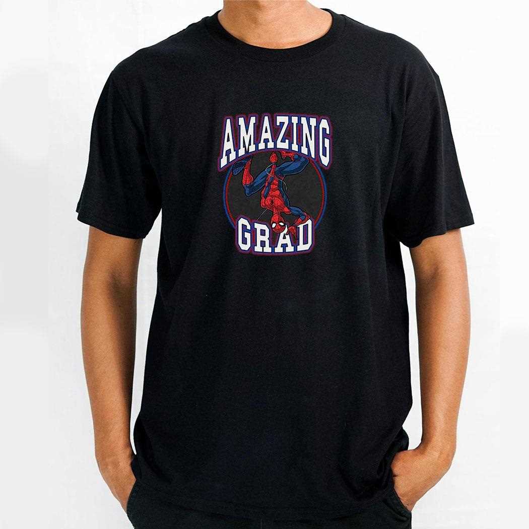 Marvel Spider-man Amazing Grad Shirt